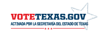 Logo de VoteTexas.gov 