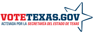 VoteTexas.gov - Activada por la Secretaría del Estado de Texas