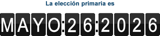 La elección  se llevará a cabo el 26 de mayzo de 2026.